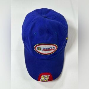 Vintage NASCAR Square D Racing #55 Dad Hat | Y2K Motorcore
